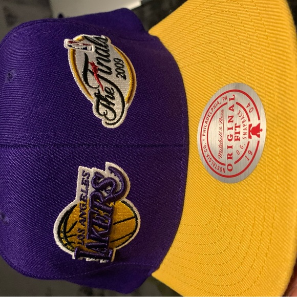 Lakers Hat 2009 finals Mitchell & ness - Picture 7 of 8
